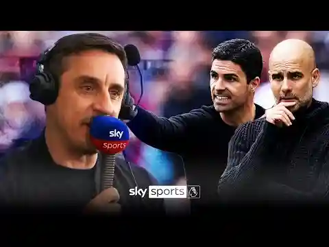 Could Arsenal still win the title? | Gary Neville on Arsenal & Man City's run-ins!