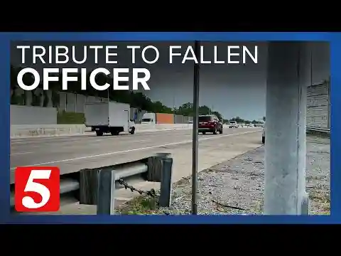 New tribute to fallen Hendersonville police officer unveiled on Memorial Day