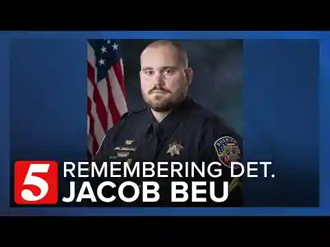 Rutherford County Sheriff's deputies mourn death of Detective Jacob Beu