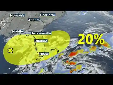 Storms in Gulf to bring rain for days in Central Florida