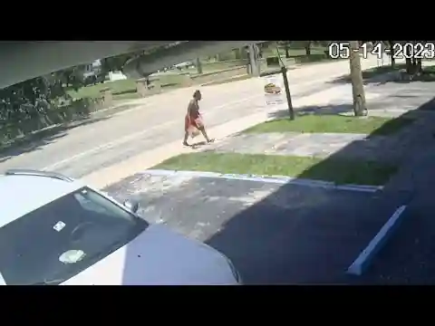 Surveillance video shows moments before, after Daytona Beach attempted kidnapping