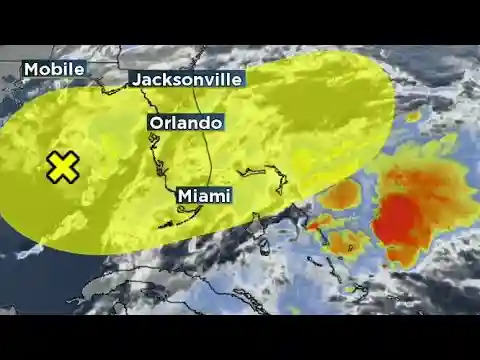 System in Gulf to bring rain to Florida