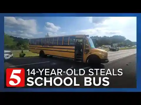 Teen steals Nashville school bus using a key that didn't come from the bus