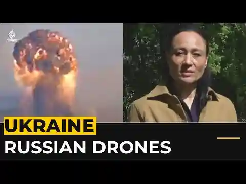 Ukraine: Russian drones strike Khmelnytskyi city causing massive explosions