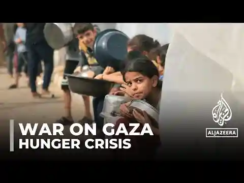 Gaza hunger crisis: Food running out across besieged strip