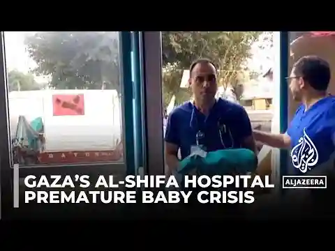 Gaza premature baby crisis: Infant survival threatened at al-Shifa Hospital