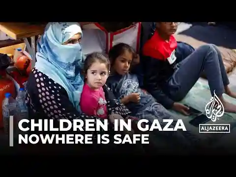 Nowhere is safe for children living in Gaza