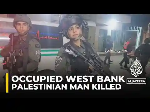 Palestinian man killed by Israeli forces near West Bank’s Qalqilya