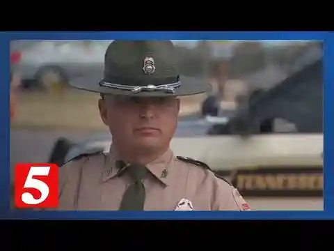 'Surreal': Driver takes off with Tennessee trooper hanging out the window