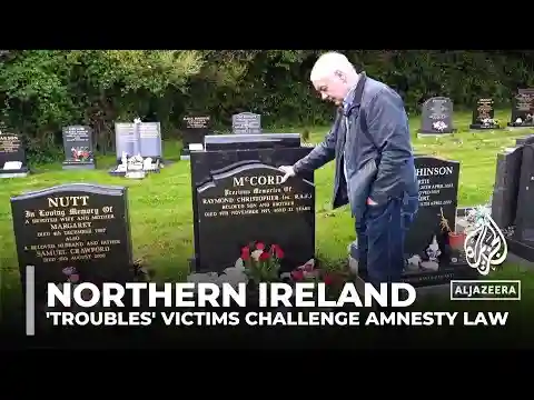 Victims of Northern Ireland's 'Troubles' contest amnesty law