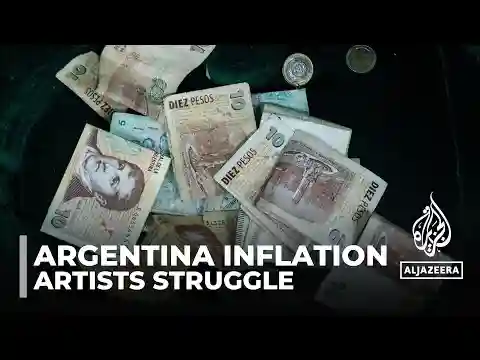 Argentinian artists struggle to make living as economy worsens