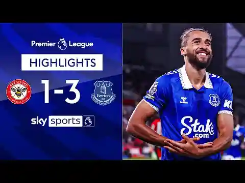 Calvert-Lewin seals first PL win of season for Toffees! 🔵 | Brentford 1-3 Everton | Highlights