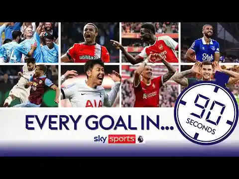 Every Premier League MW6 goal in 90 SECONDS! ⚽⚡