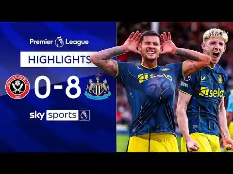 Newcastle’s BIGGEST EVER league away win! 🤯🔥 | Sheffield United 0-8 Newcastle | Highlights