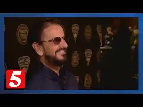 Ringo Starr makes history in Nashville at Musicians Hall of Fame