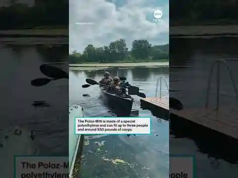 See the Ukrainian 'combat kayaks'
