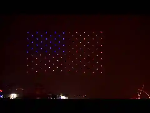 2020 July 4th Drone Show in Nashville