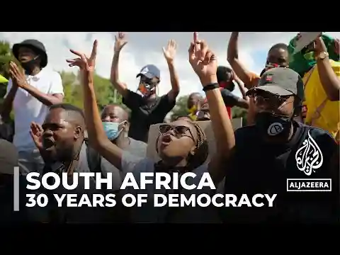 30 years of South Africa's democracy: University students continue push for progress