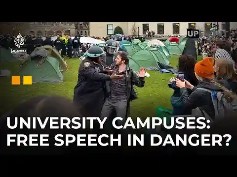 Are colleges obstructing free speech for Pro-Palestinian student activists? | UpFront