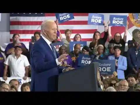Biden brings abortion rights to forefront of campaign