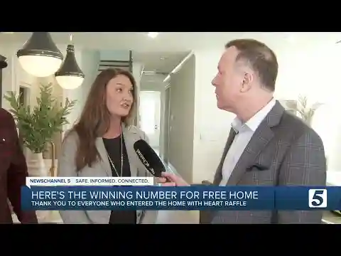 Did you just win a free house? Home with Heart winners drawn