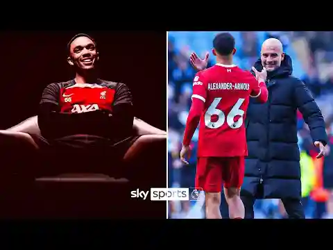 EXCLUSIVE: 'It's hard to think City won't win it' 😬 | Alexander-Arnold on the PL title race