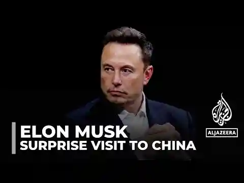 Elon Musk meets China’s No 2 official in Beijing