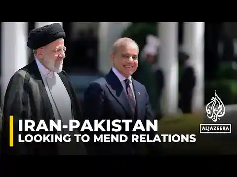 Iranian president visits Pakistan: Aims to mend ties after cross-border strikes