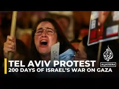 Israeli protesters gather in Tel Aviv, demanding return of all captives in Gaza