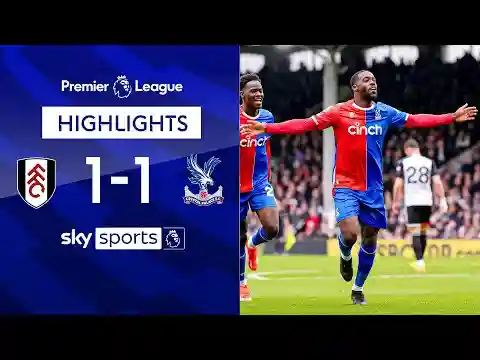 Jeffrey Schlupp scores LATE STUNNER! 🔥 | Fulham 1-1 Crystal Palace | Premier League Highlights