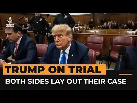 Jury hears opening statements at Trump’s ‘hush money’ trial | Al Jazeera Newsfeed