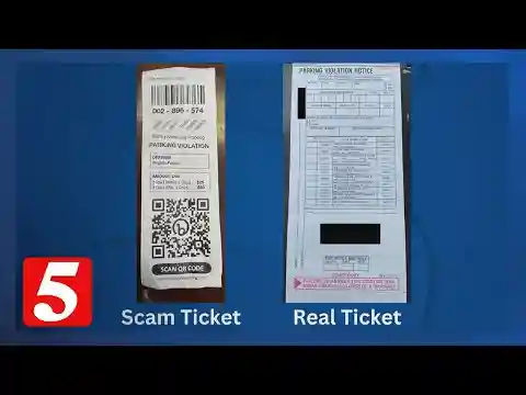 Metro Police want you to make sure your parking ticket isn't a scam