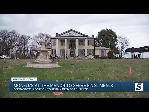 Monell's At the Manor to serve final meals