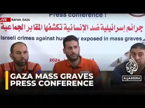 Most of 392 bodies found in mass graves unidentified: Gaza civil defence