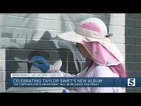 Music City's newest mural is inspired by Swifties