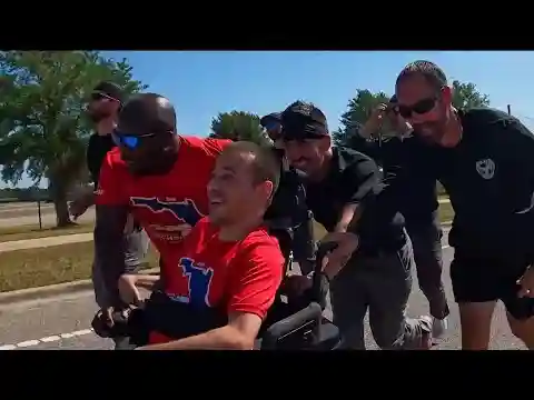 Officers, athletes join forces for Special Olympics Torch Run
