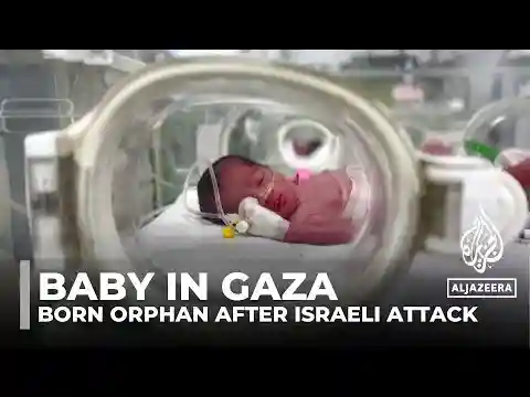 Palestinian baby delivered prematurely in Gaza after mother killed in Israeli strike is ‘stable’