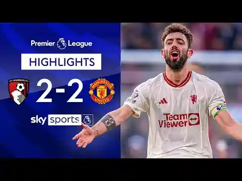 Red Devils HELD by Cherries in controversial draw 👀 | Bournemouth 2-2 Man Utd | EPL Highlights