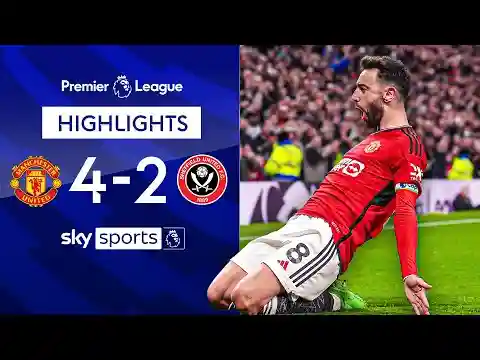 Red Devils sink Blades in thrilling win 🔥 | Man Utd 4-2 Sheffield Utd | Premier League Highlights