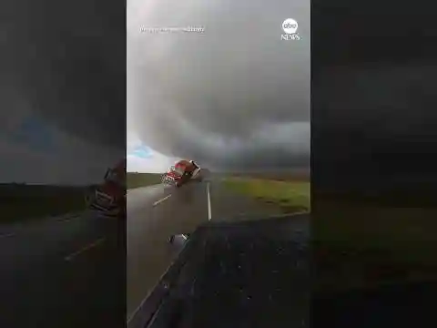 Semi-truck slams into oncoming vehicle in Nebraska as strong storms hit heartland