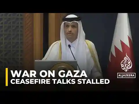 ‘Siege and starvation’: Qatar says ceasefire talks ‘stumbling’