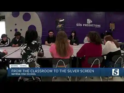 Smyrna High School students take their class project to the silver screen