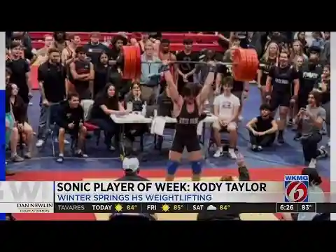 Sonic Prep Player of the Week: Kody Taylor