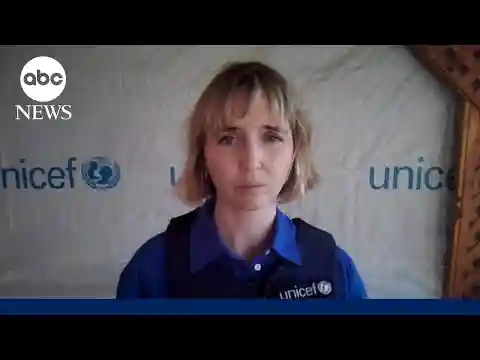 UNICEF aid truck hit by Israeli fire