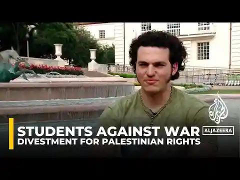 UT Austin student champions divestment for Palestinian rights