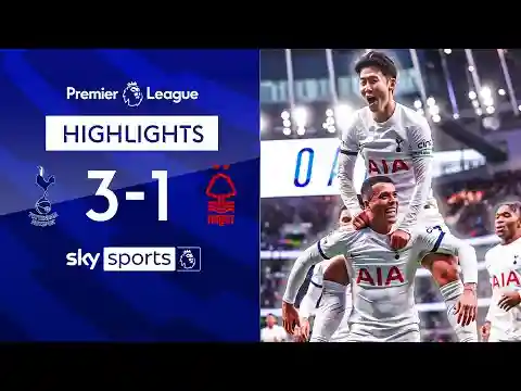 Van de Ven THUNDERBOLT helps Spurs into top four! 🚀 | Spurs 3-1 Nottingham Forest | EPL Highlights