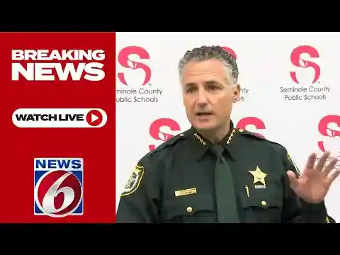 WATCH LIVE: Seminole County sheriff updates public on brazen carjacking, homicide case
