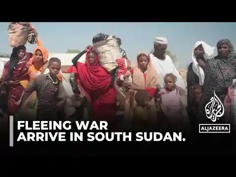 Displacement crisis: Sudanese Fleeing War Arrive in South Sudan, Desperate for Food