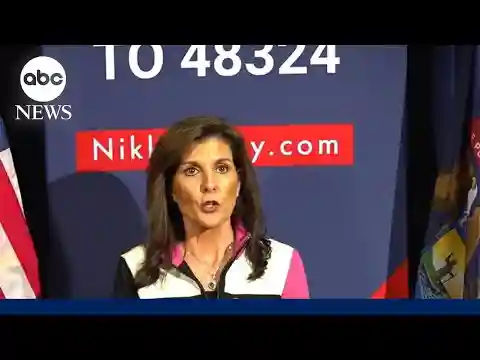 Nikki Haley campaigns in Michigan ahead of Tuesday's primary