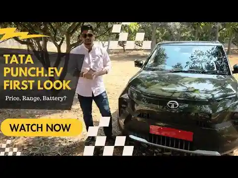 Tata Punch EV First look & Impression: Price, Range, Battery And More